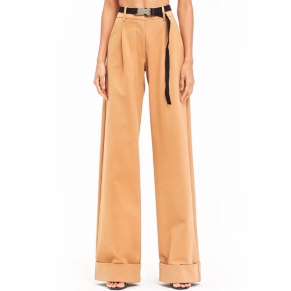 NWT I.AM.GIA Camel Wide Leg Mira Pants S - Picture 2 of 10